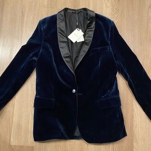 Balmain Velvet Blazer Jacket